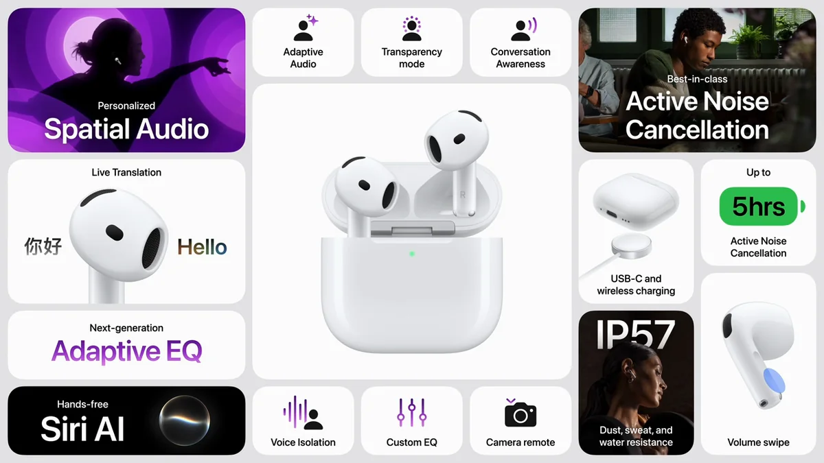 Vorstellung der neuen AirPods 5