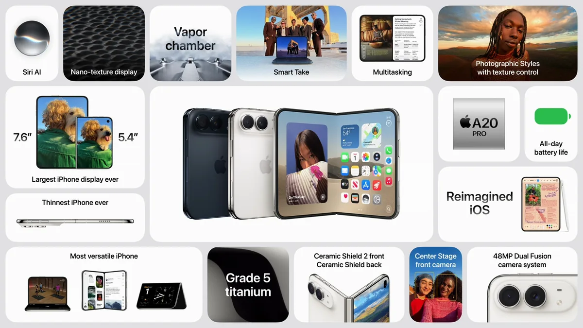 Apple Event 2026: iPhone Duo, iPhone 18 Pro und alle Neuheiten