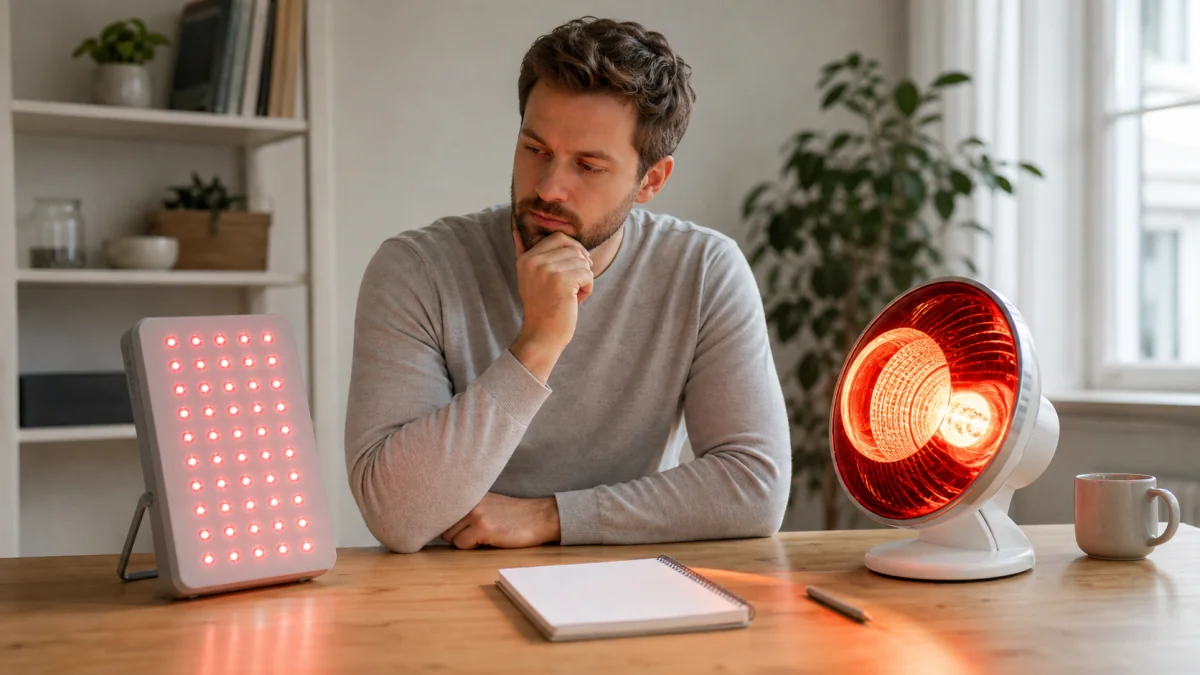 Rotlicht oder Infrarotlampe: Unterschiede und Kaufwahl